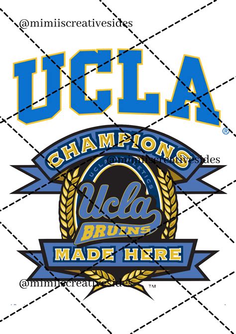 University Logo UCLA - Etsy