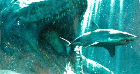 Jurassic World Mosasaurus Vs Shark Poster And Plot Details