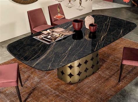 Italian Dining Table Pois By Tonin Casa Mig Furniture