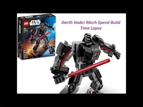 Lego Darth Vader Mech Speed Build Time Lapse Lego Star Wars