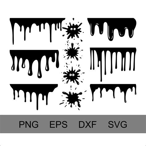 Slime Svg Drip Svg Dripping Svg Paint Splatter Svg Paint Spl Inspire