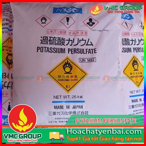 PhÂn PhỐi Potassium Persulfate Kali Persunfat K2s2o8 HÓa ChẤt YÊn BÁi™ GiÁ LuÔn RẺ NhẤt