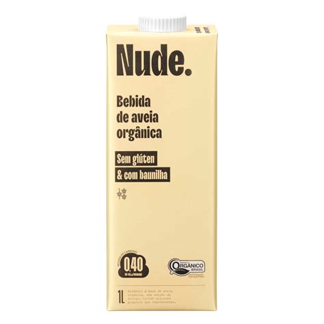 Bebida Base De Aveia Org Nica Nude L