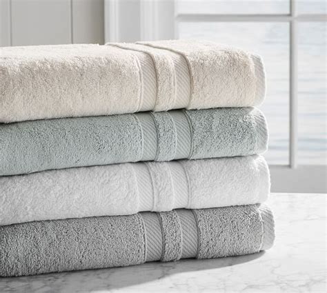 Pb Essential Gram Weight Bath Towels Pottery Barn