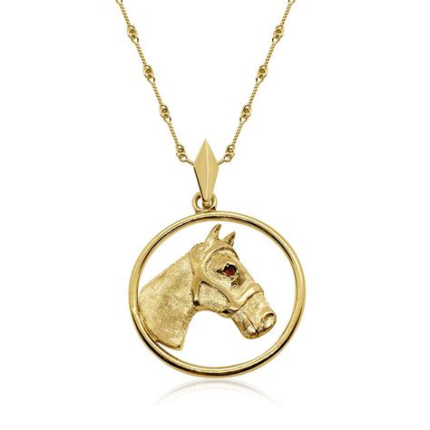 Horse Pendant - Diamond Designs