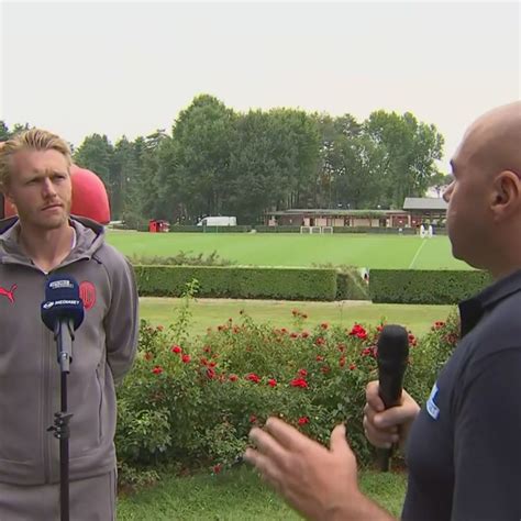 Kjaer Noi Pronti Per La Champions Video Sportmediaset