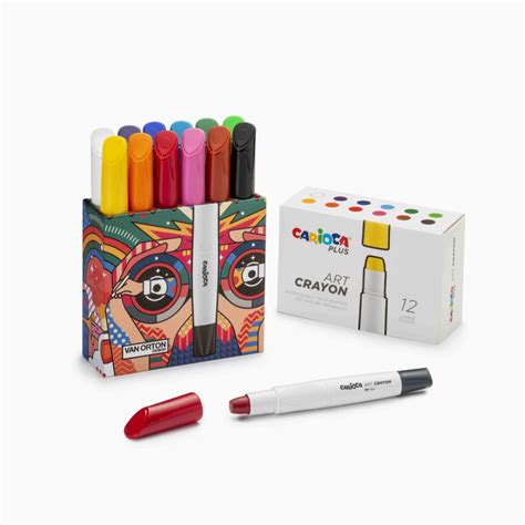 Carioca Plus Art Crayons Uds Solid Poster Paint Carioca