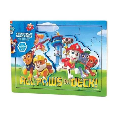 PUZZLE MADERA PAW PATROL 18 PZAS Árbol Mágico