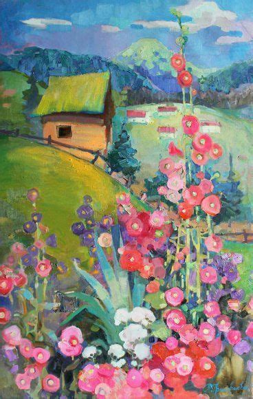 Pin By Susan Lugiai On Artworks And Paintings V Flower Painting Oil