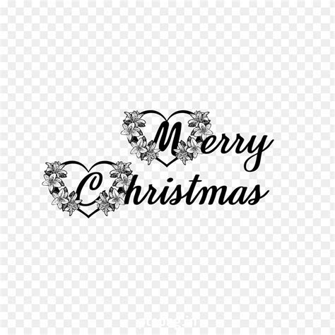 Merry Christmas Text PNG Images