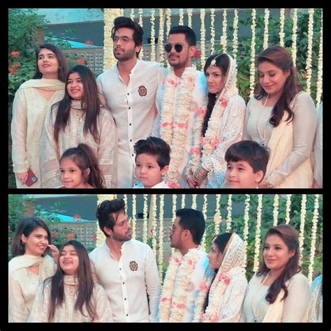 Actor Fahad Mustafa with his Family at a Recent Wedding Event | Reviewit.pk