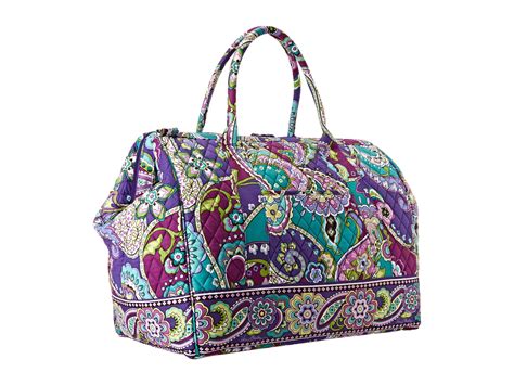 Vera Bradley Luggage Frame Travel Bag Heather - Zappos.com Free ...