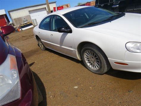 1999 Chrysler Lhs White Sk Reg 2c3hc56g8xh509811 Schmalz Auctions