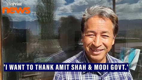 Sonam Wangchuk Hails Central Govt S Decision To Create Five New