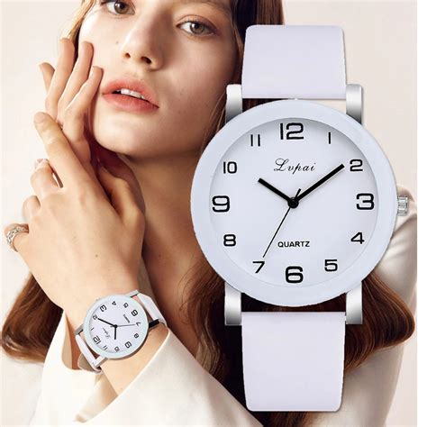 Lvpai Brand Quartz Watches For Women Luxury White Bracelet Watches