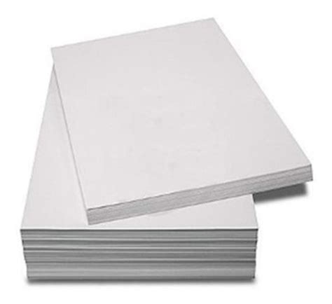 Papel Offset Gr Sulfite Branco A Folhas Artesanato