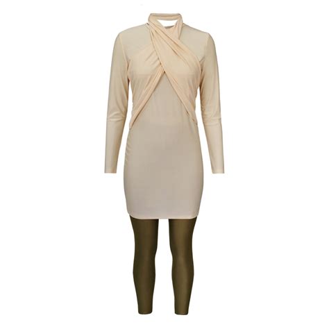 Simple Tankini Two Pieces Full Body Bikini Long Sl Grandado