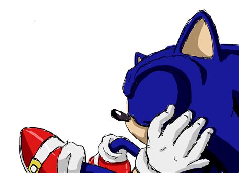 Sleeping Sonic By Rubyofblue On Deviantart