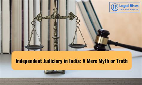 Independent Judiciary In India A Mere Myth Or Truth