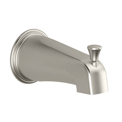 American Standard Portsmouth Slip On Diverter Tub Spout In Brushed Nickel