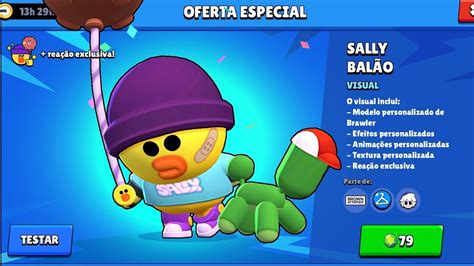 BRAWL STARS 520 ALGUÉM COMPROU OU PRETENDE COMPRAR A SKIN SALLY BALÃO