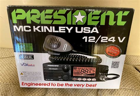 President Mckinley Usa Channel Ssb V Cb Radio Brand New Low