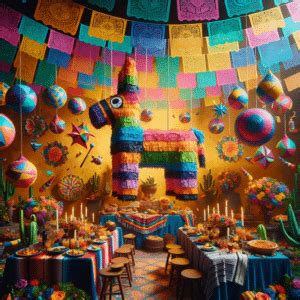 Vibrant Fiesta with a Mexican Piñata Party Planning