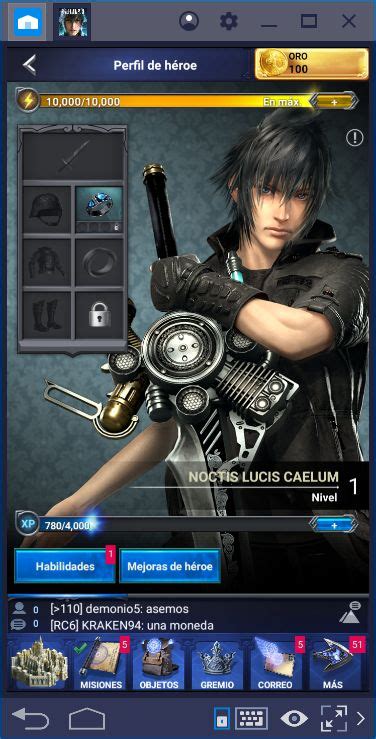 Guía de Principiantes para Final Fantasy XV A New Empire BlueStacks 4