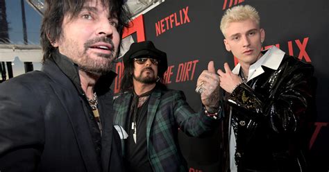 Machine Gun Kelly Transforms Into Tommy Lee For 'The Dirt' Biopic - CBS ...