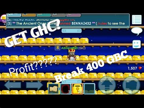 Break Golden Booty Chest Get Ghc Growtopia Indonesia Youtube