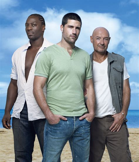 Very Nice Portrait Of Adewale Akinnuoye Agbaje Eko Matthew Fox Jack