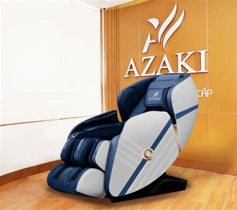 GhẾ Massage Azaki E86 Xanh Vqsk