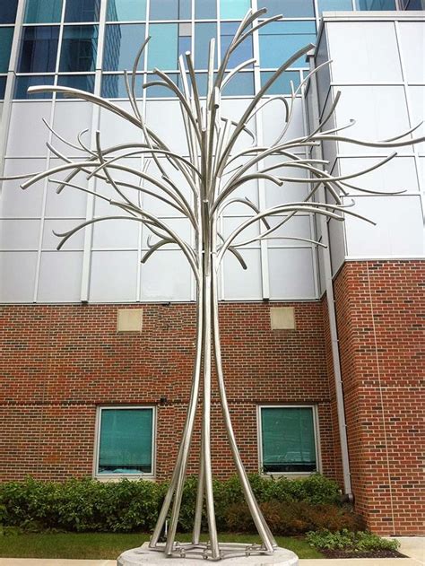 Memory Tree | Memory tree, Tree sculpture, Metal tree