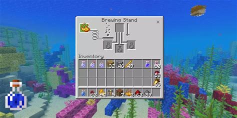 Minecraft How To Make A Potion Of Water Breathing