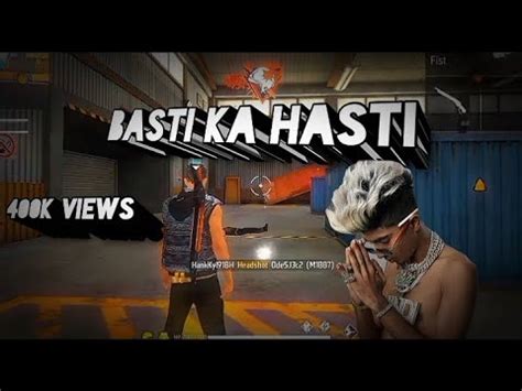 Mc Stan Basti Ka Hasti Free Fire Beat Sync Montage K Status