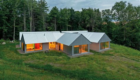 Mos Architects Villa In The Countryside In New York State Abitare