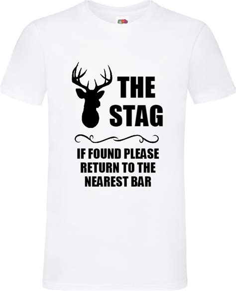 The Stag T Shirt Custom Stag Night T Shirts