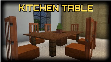 How To Make A Fancy Dining Table In Minecraft | Brokeasshome.com