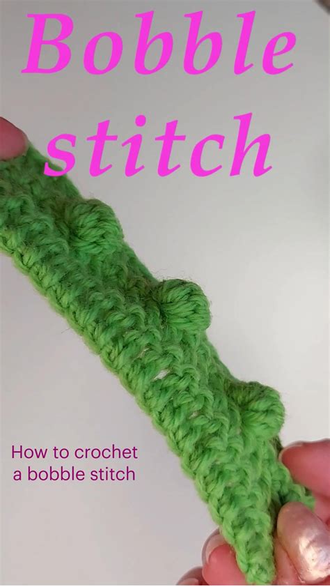 How To Crochet A Bobble Stitch Artofit