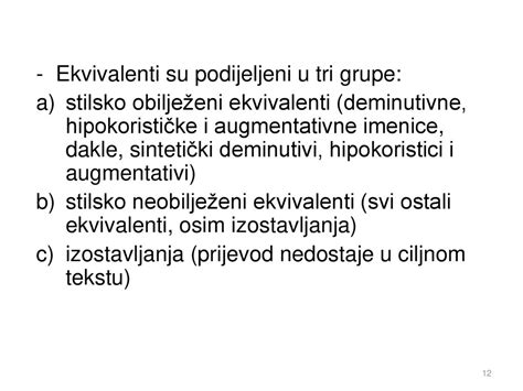 Kontrastivna analiza stilsko obilježene leksike u Ćopićevom djelu - ppt ...
