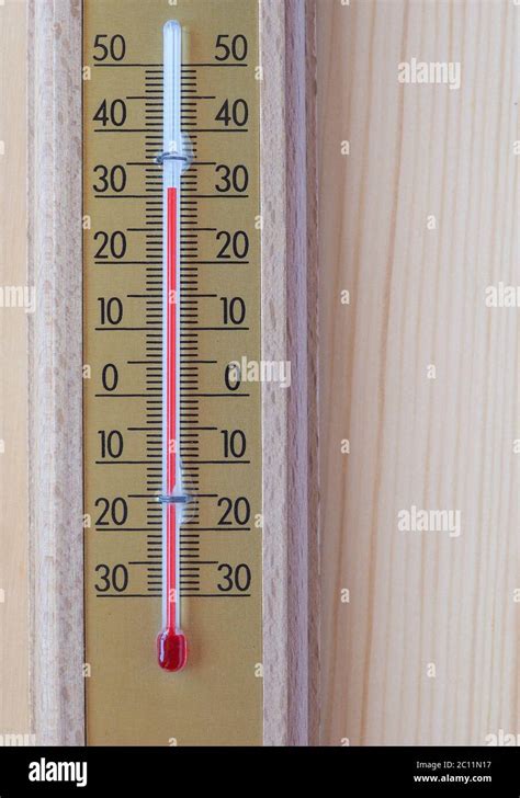 Thermometer for air temperature measurement Stock Photo - Alamy