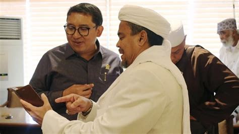 Fadli Zon Ada Tangan Tak Terlihat Yang Menginginkan Habib Rizieq Tidak