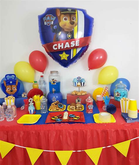 Organisation Anniversaire Pour Gar On Th Me Pat Patrouille Chien