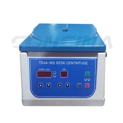 TD4A WS Laboratory Centrifuge Low Speed Desk PRP Centrifuge Machine