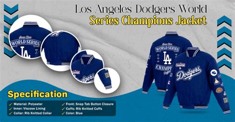 Los Angeles Dodgers Champions Jacket | Buy Now