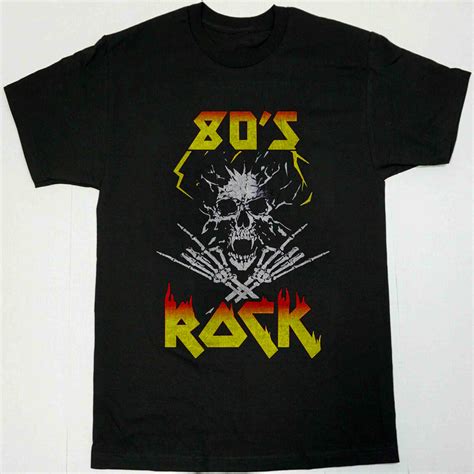 Faded 1980s Rock Roll T Shirt For Eighties Rockers Band Tee Etsy