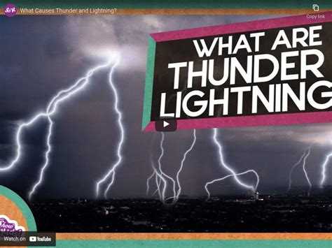 Sci Show Kids: What Causes Thunder & Lightning Instructional Video for ...