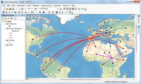 Creación De Mapas De Flujo Cartográfico En Arcgis Gisandbeers