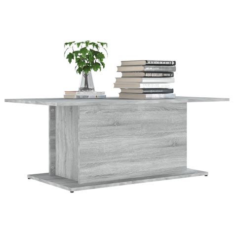 Fdit Table Basse Sonoma Gris X X Cm Agglom R