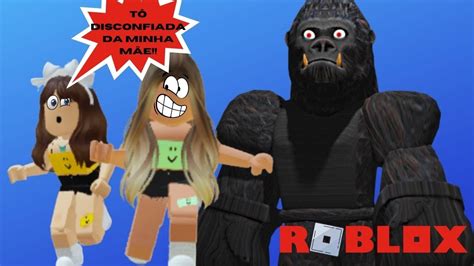 Roblox Fuja Da Mamãe Noob Gorila Doida Gorila YouTube